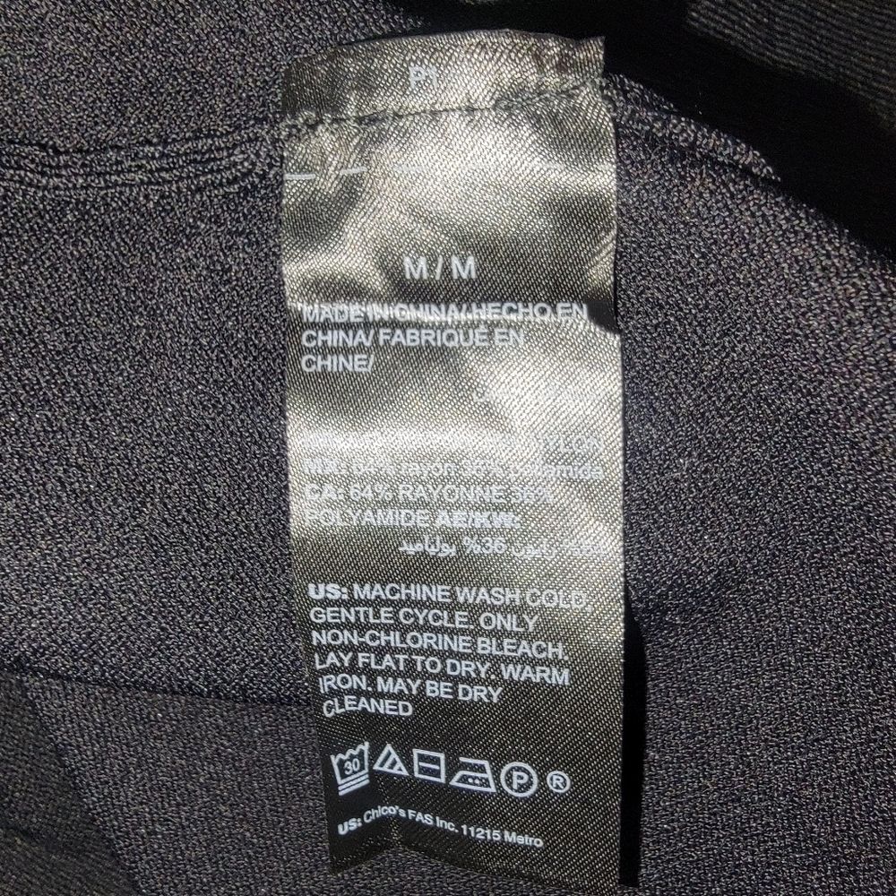 Whbm Pocket-Detail Black Open Front Midi Coverup … - image 6